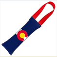 thumbnail image 1 of Juguete para remolcar perros con hebilla, bandera de Colorado centrada, multicolor, 15" x 3" x 2", 1 of 1