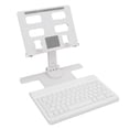 thumbnail image 2 of Support Rotatif pour Tablette et Clavier, Grande Capacité de Charge Support Rotatif Portable Réglable et Clavier pour Tablettes Noir, Blanc, 2 of 8