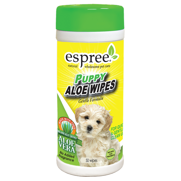Espree Genital Cleaning Puppy Wipes, 50 count
