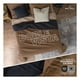 thumbnail image 2 of Edredón Ligero Real Textil + 2 Fundas de Almohada, Juego de Colcha King Size, Color Negro/Ocre, 2 of 7
