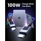 thumbnail image 4 of Cable USB C a USB C UGREEN de carga rápida de 100 W para iPhone, 4 of 8
