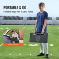 thumbnail image 4 of VEVOR 32"X12" Soccer Rebounder Board Portable Soccer Wall with 2 Angles Rebound, 4 of 9