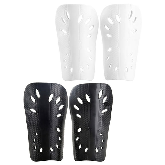 OFFIGAM Youth Soccer Shin Guards 2 Pairs Lightweight Comfortable Football Calf Pads Assorted Colors for Kids