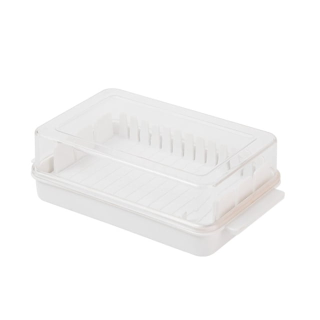 Tapa Para Encimera Mantequera De Plástico Y Ranura De Corte Para Dividir Y Almacenar Mantequilla Yuarrent HA039327-00