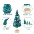 thumbnail image 3 of 8 UDS MINI DELECTORIAS PARA Árboles De NaviDad Con Base De, Árboles De Cepillo De Botella De Seda De Sisal Para Decoración Del Hogar De Fiesta De NaviDad, 3 of 6