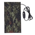 thumbnail image 1 of Chauffe-tissu électrique en fibre de carbone, 3 vitesses, alimentation USB, 5 V CC, coussin chauffant pour vêtements, 20 x 25 cm, 1 of 4