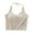 Beige, variant on Tbopshirt Tank Tops for Women,Womens tops,Women's Solid Color Chest Cushion Hanging Neck Tank top Overlay Women,T-shirt Vest Tee Blouse,Womens Fashion