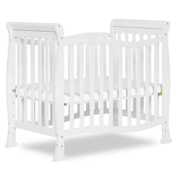 Piper 4 in 1 Convertible Mini Crib-Finish:White