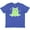 Retro Heather Royal, variant on Inktastic Space Alien Halloween Youth T-Shirt