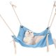 thumbnail image 1 of Summer Pet Hammock Hanging Nest Breathable Cotton Linen Tassels Hammock Swing for Cats Pet Sleeping Bed Cage Accessories He Qiyong unisex, 1 of 2