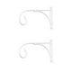 thumbnail image 1 of 2 ganchos para colgar bonsáis, soporte para macetas, cestas de flores, ganchos para jardinería, para el hogar y la tienda (blanco), 1 of 5