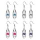 thumbnail image 1 of Pendientes para mujer, regalos para mujer, 8 piezas, pendientes de gota de cristal de moda, pendientes colgantes ovalados, pendientes largos, regalo, joyería, pendientes colgantes., 1 of 5