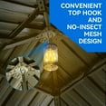 thumbnail image 4 of Dextrus 10' x 10' Double Roof Hardtop Gazebo, Wood Grain Galvanized Steel with Netting & Curtains, 4 of 6