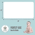 thumbnail image 4 of 2026 12 Pack Muslin Burp Cloths For Baby - Ultra-soft Cotton Baby Washcloths - Large 20' By 10' Su, 4 of 5