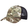 thumbnail image 5 of XIAOCHA Men's Camo Printed Trucker Hat Adjustable Baseball Hats for Outdoor Hunting Activities Dad Hat,, 5 of 5