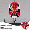 thumbnail image 3 of 1Pcs Chinese Peking Opera Mask Red Paper Pulp For Wall Decoration And Party, 3 of 9