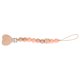 thumbnail image 1 of Juguete de dentición para bebé, pinza para chupete de madera de haya, pinza para chupete con forma de corazón, cuentas de silicona, juguete de dentición Rossy Red, 1 of 14