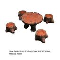 thumbnail image 5 of Exquisite Resin Miniature Table & Chair Landscape Ornament - Handcrafted Garden Decoration for Home Desktop Decor, 5 of 5