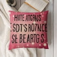 thumbnail image 3 of SHANXI  Lifestyle Quote Throw Pillow Cover,Girl Cute If It's Pink Or Sparkly - Yes I Want It Inspirational Decorative Pillow Cases Linen Square Cushion Covers for Home Sofa Couch  18x18in, 3 of 5