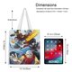 thumbnail image 5 of Avatar: The Last Airbender Bolso de tela con estampado de lienzo para mujer, bolsa de compras reutilizable y estética, con cremallera interior, regalo para mujer, 35 × 40 cm., 5 of 6