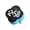 Lake blue, variant on ANXPTIME Ballpoint Pen Electronic Watch Mini Clovers Clocks for Penholder 0.74inches