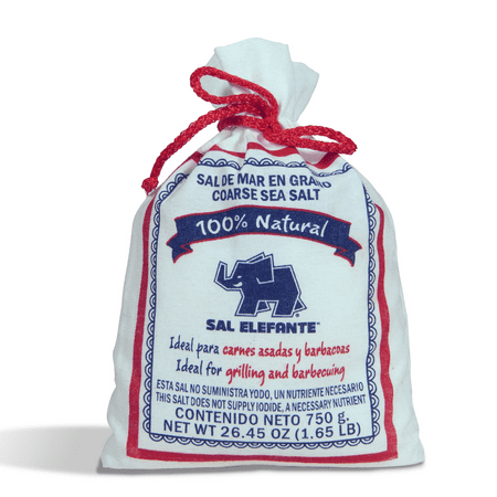 Elefante Coarse Sea Salt, 26.45 oz (2 Pack)