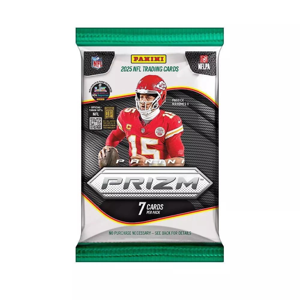 2025 Panini Prizm Football Mega Box (Pink Prizms) Rectangle