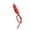 Red, variant on Cosemary Alligators Clip Electrical Test Cable Single End Crocodiles Clip Jumpers Wire