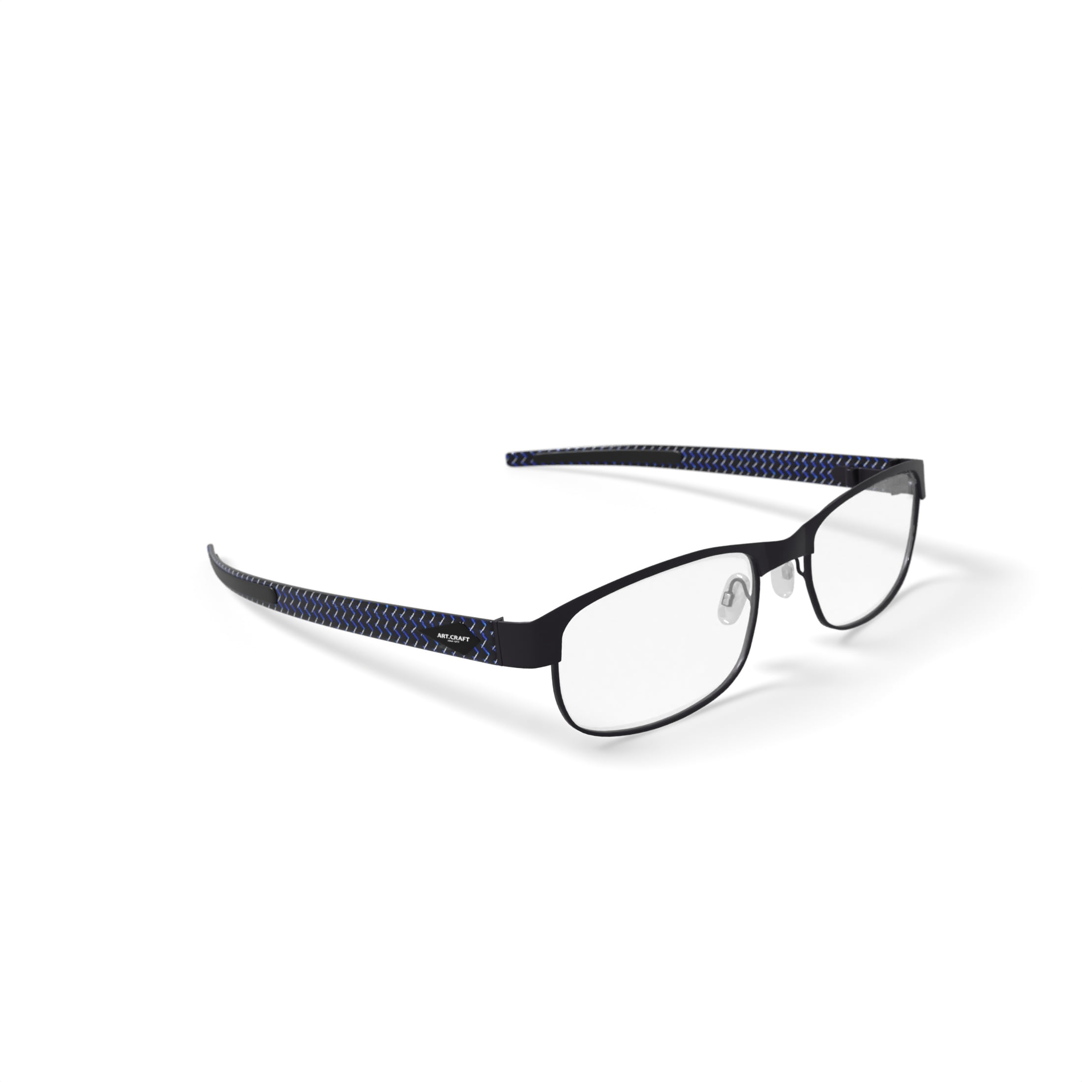 Art-Craft Optical Inc.US Workforce Safety Glasses 441 AM Pewter/Blue