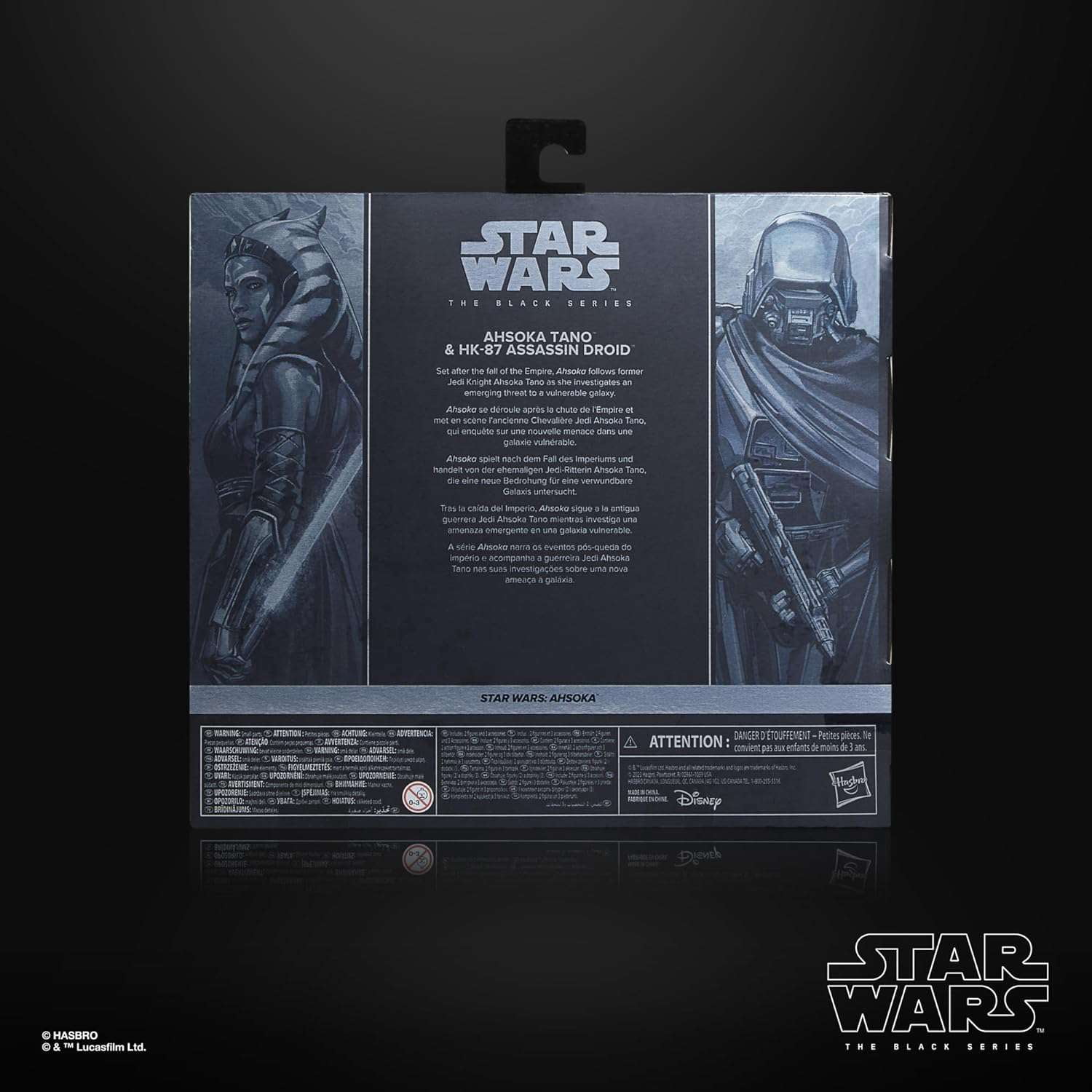 Star Wars Black Series Ahsoka Tano & HK-87 Assassin Droid Action Figure 2-Pack