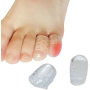 Silicone Toe Guards,Small Toe Protective Cover, Breathable Silicone Toe Protection, Separate Toes, Wear Shoes to Prevent Wear, Soften Calluses and Corns (30 PCS)