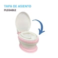 thumbnail image 3 of Baño Entrenador Bacinica The Baby Shop  FG-342 con tapa y asiento acojinado Rosa, 3 of 8