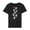 Black, variant on Hrsba Shirts for Women,Ladies Short Sleeve Crewneck Pullover Print Casual Summer Blouse Tops