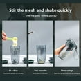 thumbnail image 6 of XIAOLE Shaker Bottles for Protein Mixes, 28 oz Protein Shaker Bottle with Mixer Agitators Ball, Blender Shaker Bottle for Protein Mixes and Pre-Workout, Dishwasher Safe, 6 of 9