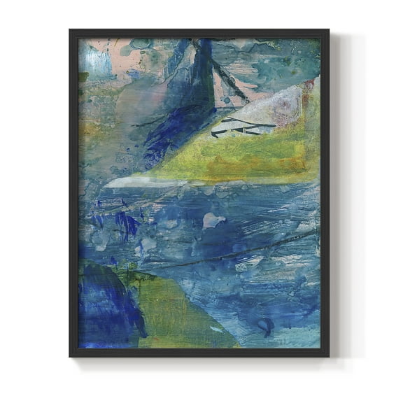 Spring Winds VI in Black Solid Wood 8 x 10 Framed Print