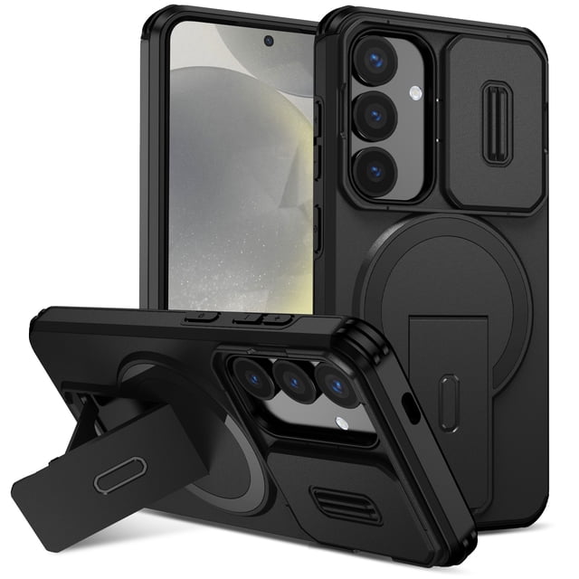 Funda GANGXUN para Samsung Galaxy S24 – Magnética Antigolpes con Soporte y Protección Doble
