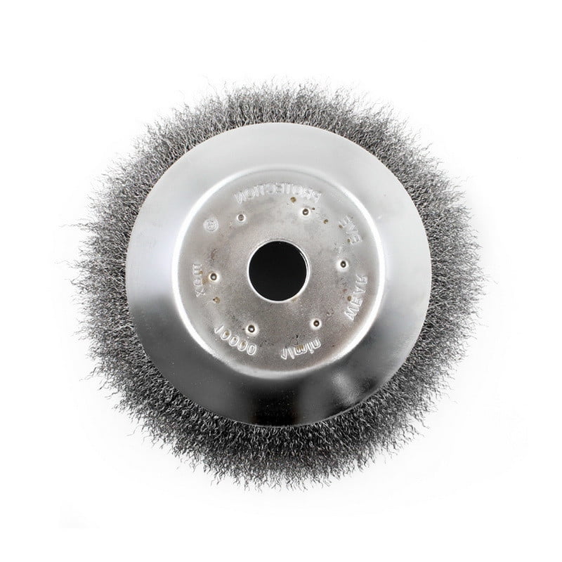 150/200mm Grass Trimmer Head Thin Steel Wire Brush Cutter Dust Removal Weeding Plate for Lawn mower 6"/8" Bowl Wheel Garden Part