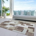 thumbnail image 6 of Addison Rugs Chantille Indoor/Outdoor Transitional Geometric Brown Washable Rectangle Rug, 3' x 5', 6 of 6