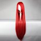 thumbnail image 2 of Humano Cabello Pelucas para Mujeres 39" Brillante Rojo Pelucas con Peluca Gorra Largo Cabello, 2 of 6