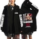 thumbnail image 2 of Sudadera con capucha de Anime Slam Dunk, sudaderas con cremallera Sakuragi de Manga, sudaderas con capucha de lana con cremallera, chaquetas de Hip Hop Unisex, ropa de calle con capucha, 2 of 4