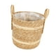 thumbnail image 2 of Cesta tejida para macetas, cubierta decorativa para macetas, adorno para el hogar 30 cmx30cm, 2 of 9