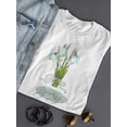 thumbnail image 3 of Snowdrop Spring Flowers T-Shirt Women -Image by Shutterstock, Female Large, 3 of 4