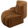 thumbnail image 5 of Meridian Furniture Arc Saddle Velvet Modular Sectional, 5 of 11