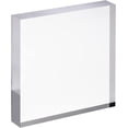 thumbnail image 1 of 1in Thickness 6in Square Acrylic Cube Display Block Clear Polished Pedestal Stand Riser Solid Base 6" x 6" x 1", 1 Pack, 1 of 4