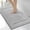 Light Grey-24" x 36", variant on Grey 30" x 72" Microfiber Runner Bath Rug for Bathroom, Kitchen, and Hallway