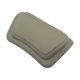 thumbnail image 2 of Almohada para bañera, almohada para bañera con soporte para cabeza y cuello, cojín multifuncional para bañera, reposacabezas para baño, spa en casa, Amarillo desierto, 2 of 8
