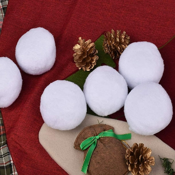 20 Pack Indoor Snowballs for Kids Snow Fight 