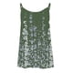 thumbnail image 5 of Puntoco Blusas de cuello cuadrado para mujer, blusas casuales sin mangas con estampado de moda, blusas con pliegues, blusas camisolas de cuello redondo, 5 of 5