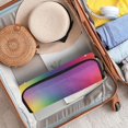 thumbnail image 6 of Hair Tools Storage with Heat Resistant Mat- Rainbow Gradient Background Printed Curling Iron Travel Bag/Flat Iron Case for Women, 6 of 8