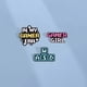 thumbnail image 2 of Set de broches retro para blusas de aleación para gamer, estilo gamer, In My Gamer Era, 2 of 2